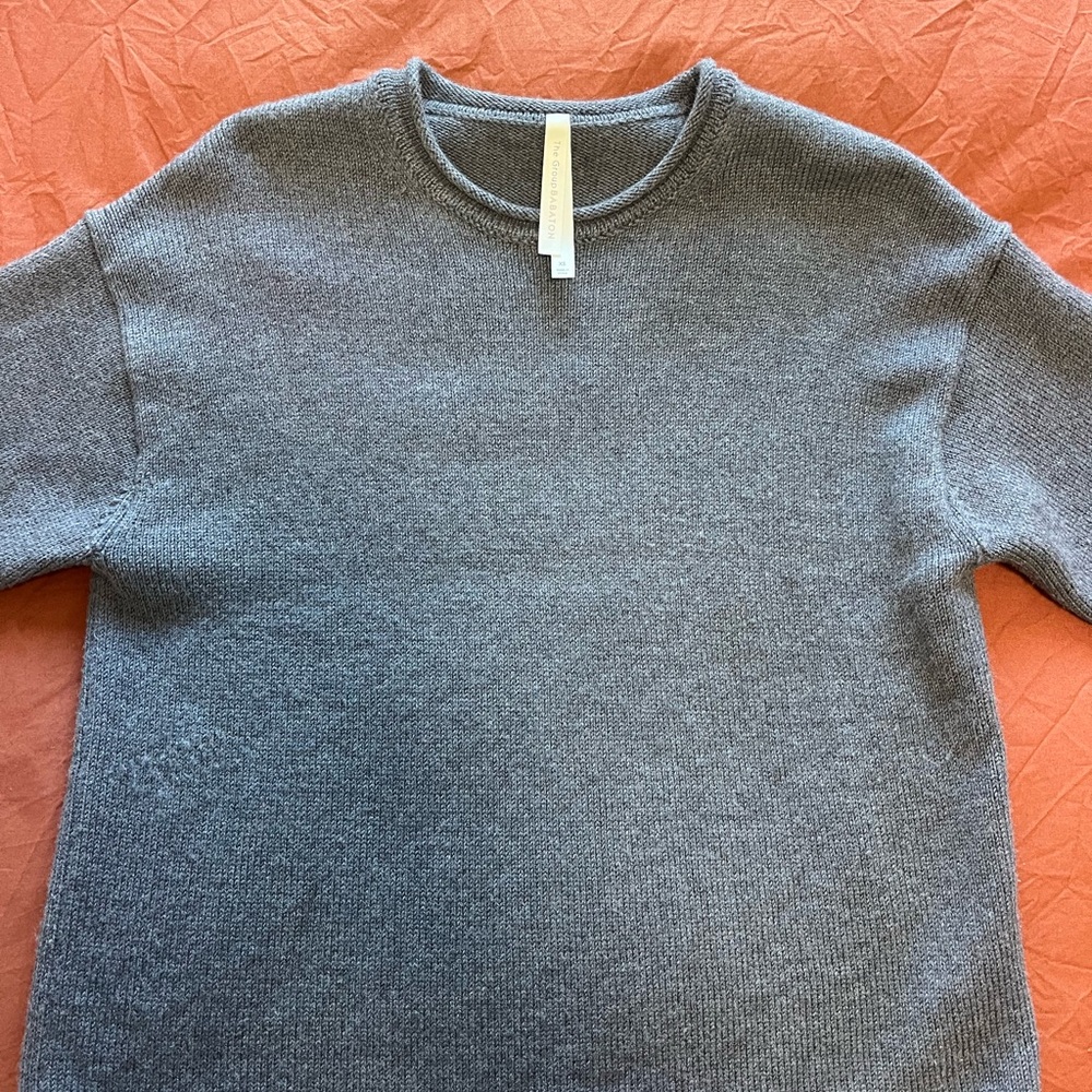 Aritzia Babaton Charcoal Crewneck Sweater